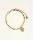 Pulsera Oro Mujer Regalo Inicial Grabada Letra A - Cantarina Joyas
