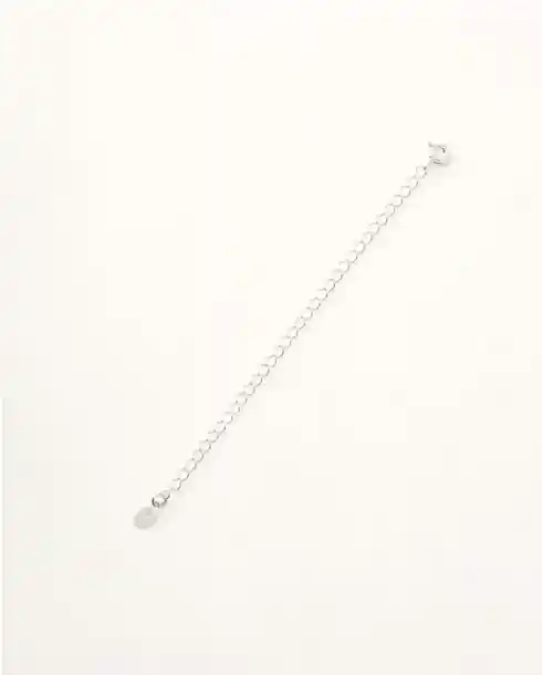 Extensor Plata 10cm Para Mujer Cantarina Joyas