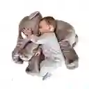 Almohada Peluche Apego Elefante Felpa Cojín Para Niños Bebe (gris)