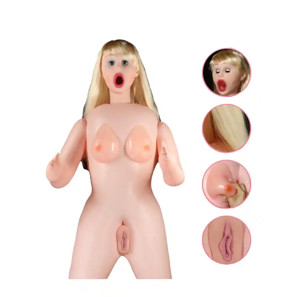 Muñeca Inflable Rubia