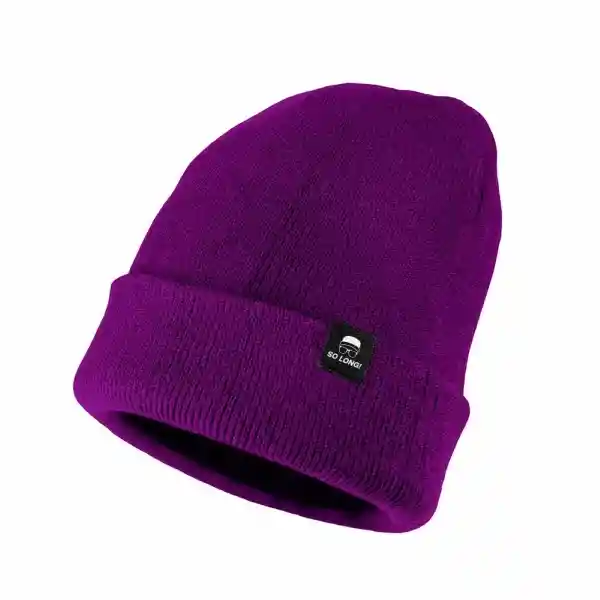 Gorro De Lana So Long! Star Purple