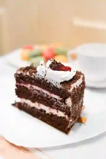 Trozo Torta Selva Negra