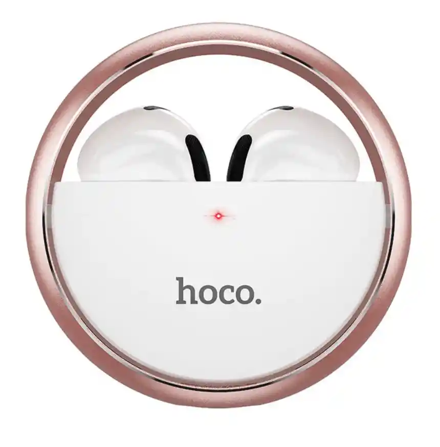 Audiófono Hoco Ew23 Wireless In-ear 16hrs De Autonomía Rose