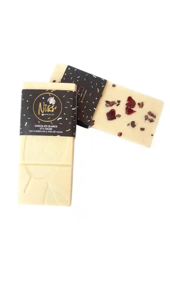 Barra De Chocolate Blanco 31% Cacao - 100 Grs