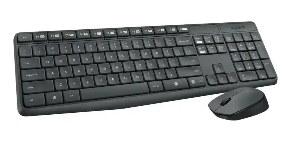 Teclado + Mouse Logitech Mk235 Inalambrico Español