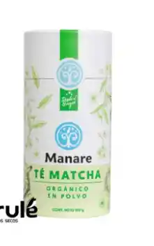 Te Matcha Polvo Orgánico 100gr