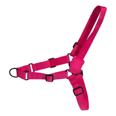 Zee Dog - Pink Led Soft Walk Harness Medium