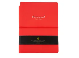 Libreta A5 Tapa Roja Puntos 96h 80g    