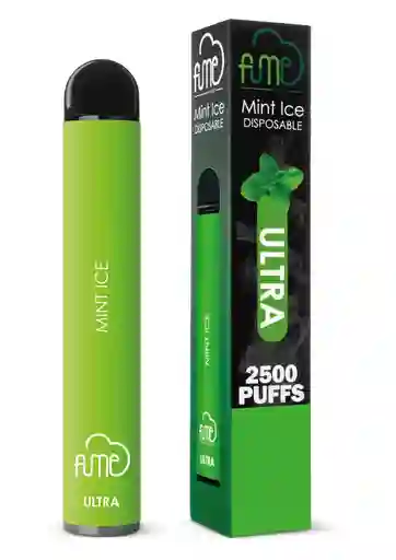 Fume Ultra Vaporizador Desechable Sin Nicotina - Menta "mint Ice"