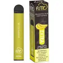 Fume Ultra Vaporizador Desechable Sin Nicotina - Platano "banana Ice"