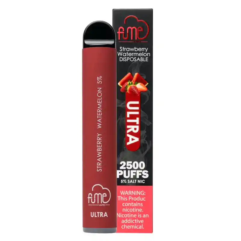 Fume Ultra Vaporizador Desechable Sin Nicotina - Frutilla Sandia "strawberry Watermelon"