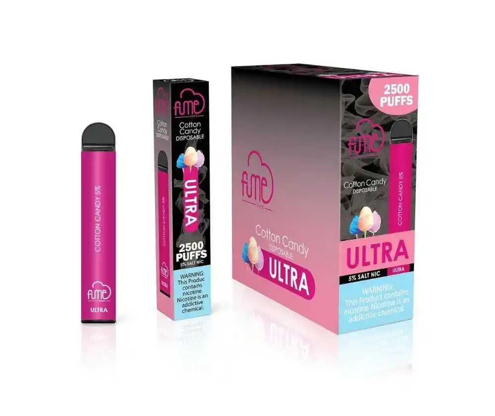 Fume Ultra Vaporizador Desechable - Algodon De Azucar "cotton Candy"