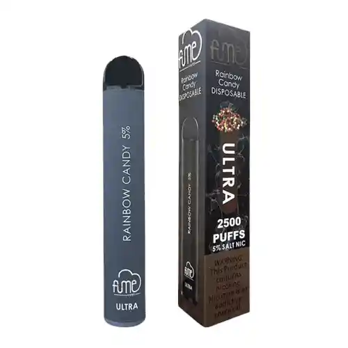 Fume Ultra Vaporizador Desechable Sin Nicotina - Dulce "rainbow Candy"