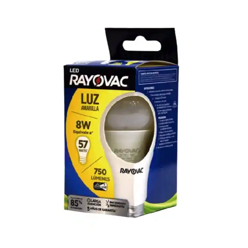 Ampolleta Led Rayovac Calidad