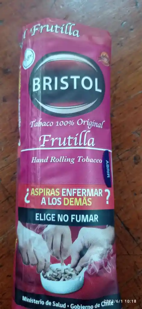 Tabaco Sabor Frutilla