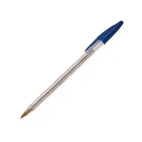 Bic Bolígrafo Cristal Azul 1 Unidad