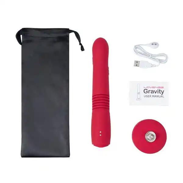 Gravity Dildo Vibrador Automático Interactivo