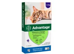 Advantage Pipeta Para Gatos 4-8 Kg