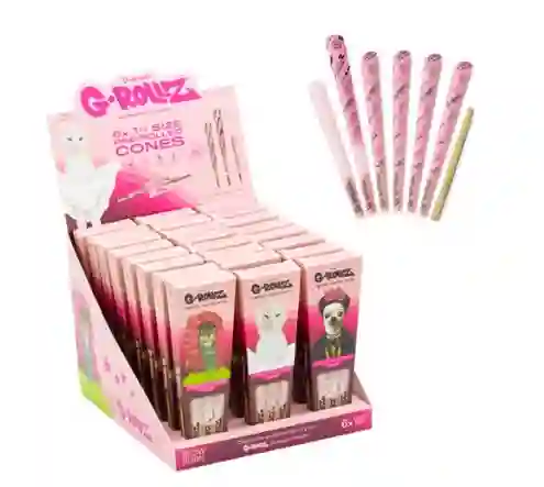 Cono G-rollz 1 ¼ Pink Pets