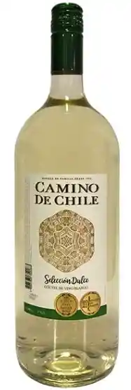 Vino Camino De Chile Seleccion Dulce Blanco 7° 1500cc Botella