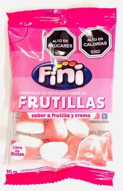 Fini Frutilla Y Crema 15g