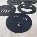 Posavasos Emojis - Set De 6 Diseños Distintos :-)