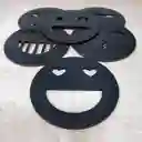 Posavasos Emojis - Set De 6 Diseños Distintos :-)