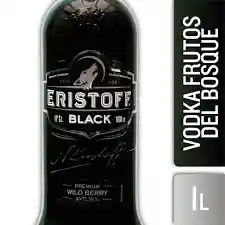 Vodka Eristoff Black 1litro