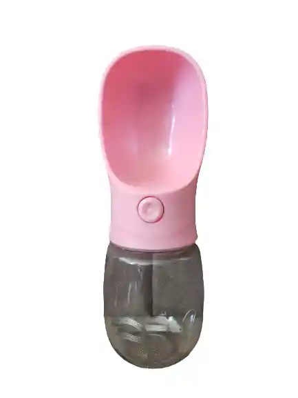 Botella Automatica De Agua Portable Para Perros Y Gatos (rosa)