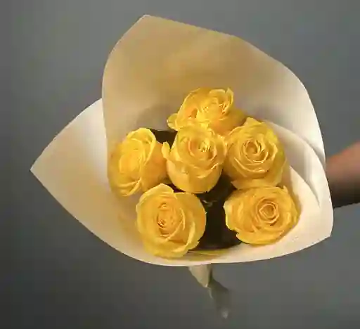 Ramo De Rosas Amarillas
