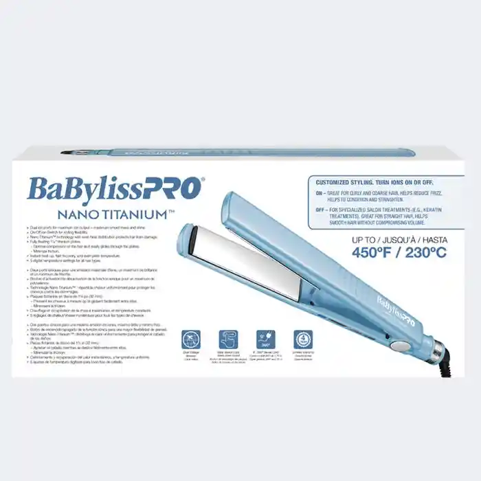  Plancha BabylissPRO Dual Ionic 