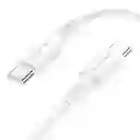 Cable Usb C A Usb C Blanco