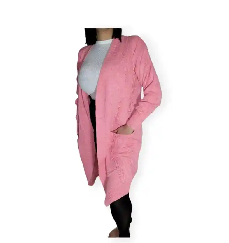 Hermoso Cardigan De Lanilla Talla Estandar