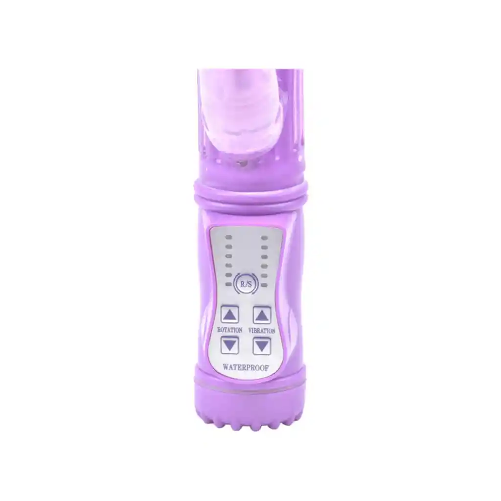 Vibrador Rotador - Carga Usb - Morado