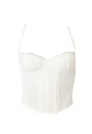 Urban White Corset Talla Xs