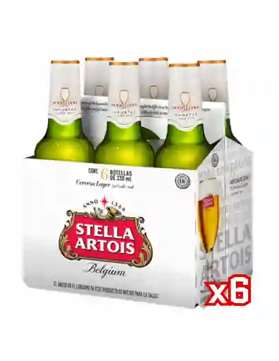 Stella Artois 330cc X6