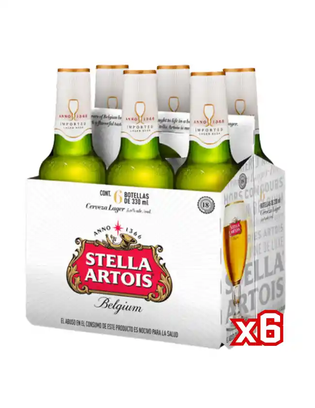 Stella Artois 330cc X6