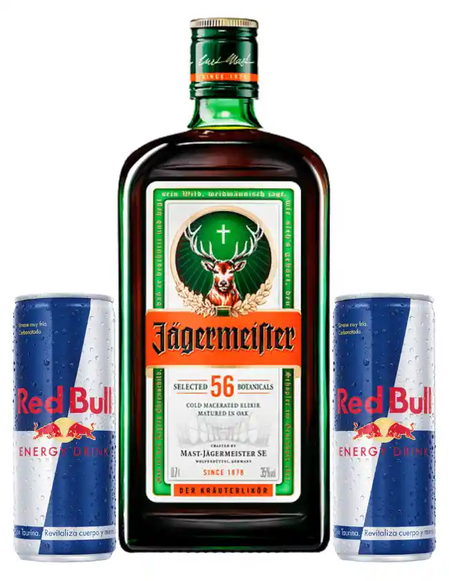 Jagermaister / 2 Redbull