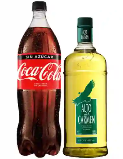 Alto Del Carmen 1l / Coca Cola Zero 1,5