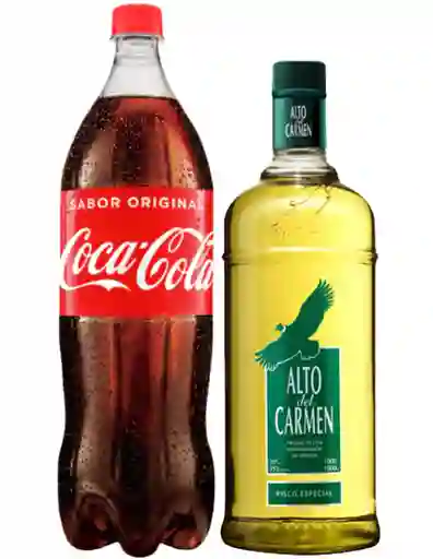 Alto Del Carmen 1l / Coca Cola Original 1,5