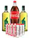 2 Alto Del Carmen 1l / Coca Cola Original 1,5/ Silver 470cc X6