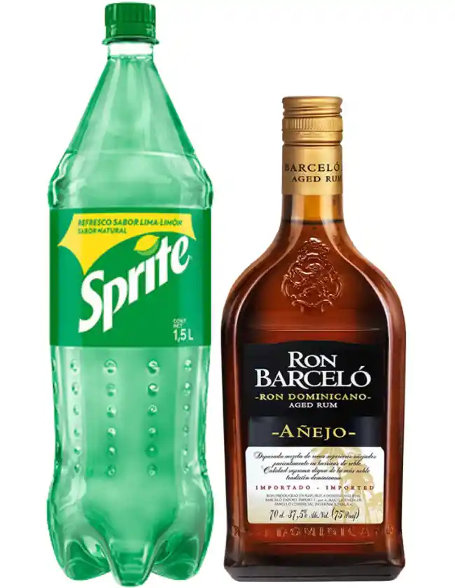 Barceló Anejo 700cc / Sprite 1.5