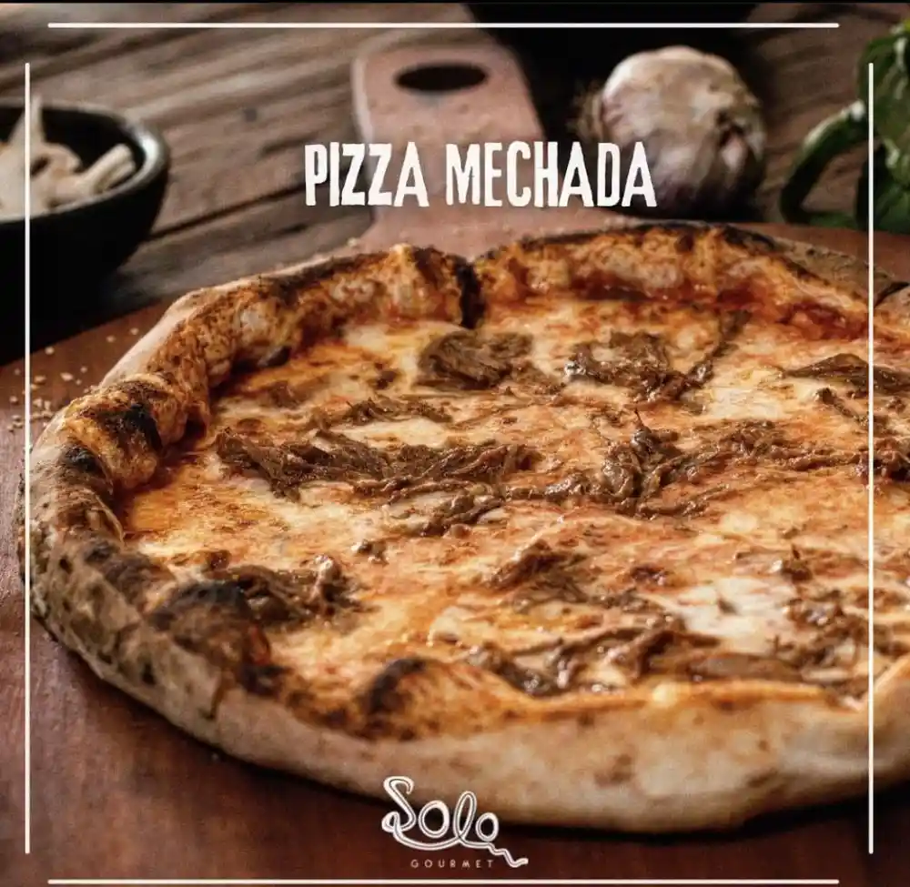 Solo Gourmet · Pizza Mechada