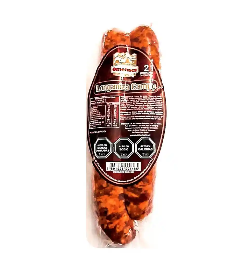 Omeñaca · Longaniza De Campo