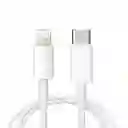 Cable Para Iphone 1 Metro Usb-tipo C A Lightning