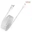 Cable Iphone 2.4a Carga Rápida 3 Metros
