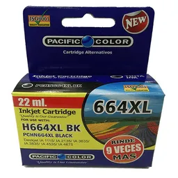 Tinta Hp 664 Negra Alternativa