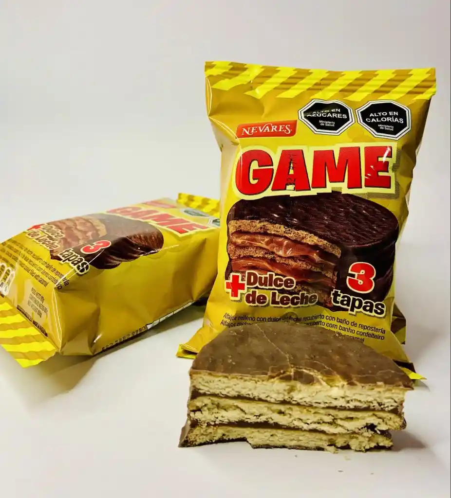 Alfajor Nevares Game 3 Capas