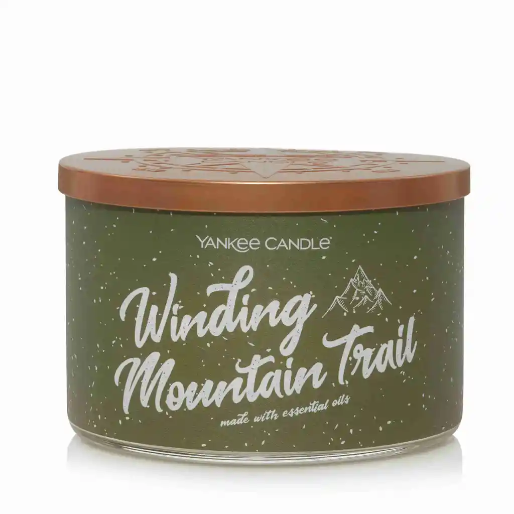 Jar Tumbler 3 Wicks Winding Mountain Trail