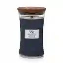 Large Jar Indigo Suede